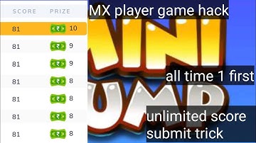 MX player game hack trick||mini jump game hack|MX player game hack|MX player mod apk