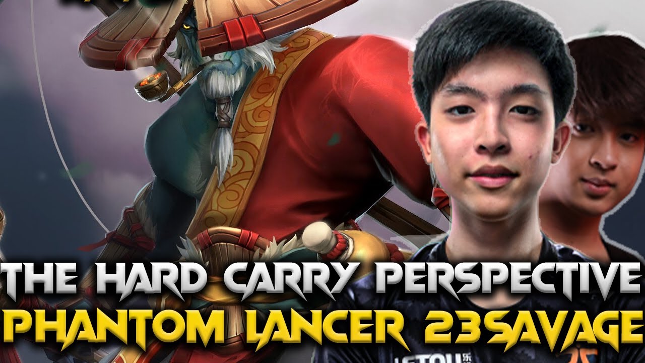 23Savage Phantom Lancer The Hard Carry- Dota 2 Pro Gameplay New Patch 7 ...