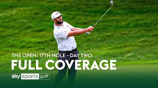 FULL COVERAGE! | The Open Championship - 17th Hole | Day Two 🏌️‍♂️