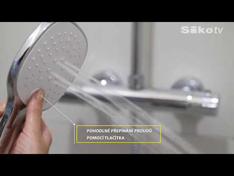 Video: Sprchový systém s batériou a hlavovou sprchou: prehľad, ceny
