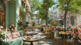 Relaxing May Jazz in Paris Cafe ☕Soft Morning Bossa Nova &amp; Smooth Jazz Music for Work, Study