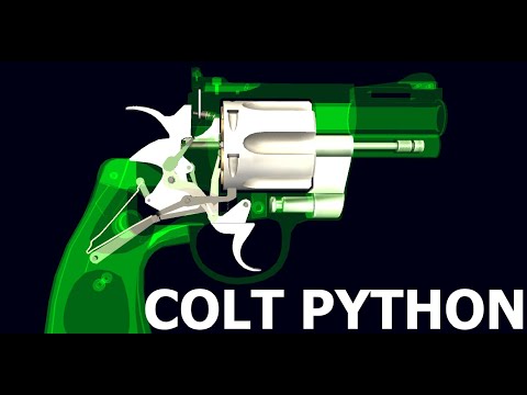How a Colt Python Revolver Works