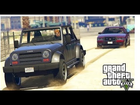 GTA 5 police chase in Vespucci Beach 4K - YouTube