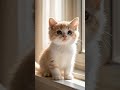 Mimi #4 🍃 Window Gaze | AI Loop Short