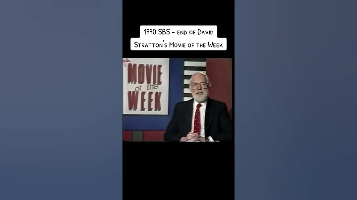 1990 February 12 SBS, end of David Stratton's Movie of the Week #davidstratton #retrotv #vintagetv