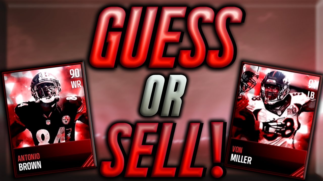 GUESS or SELL Elite Packs! Quickselling ELITES?! Madden Mobile 17