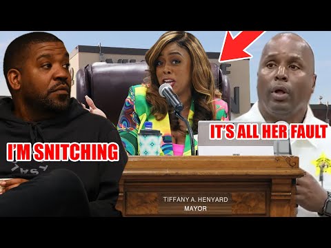 SUPER MAYOR TIFFANY HENYARD POLICE CHIEF AND TOP AID INDICTED COULD SHE BE NEXT...