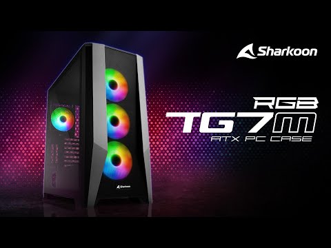 Sharkoon TG7M RGB ATX PC Case