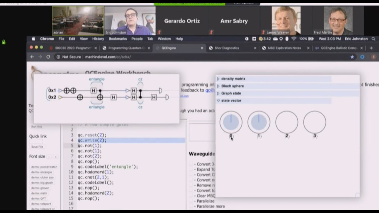 Eric R ("EJ") Johnston at SIGCSE 2020 (Part I) YouTube