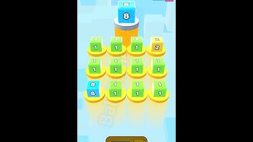 How to Play Jelly Run 2048 (Full Gameplay SpeedRun) upgrade cube [Lv. 1 to 8] #jellyrun2048 #fyp