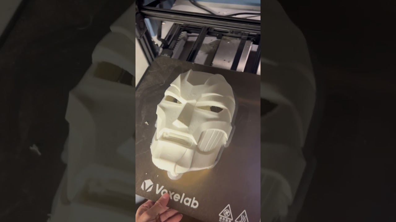 3D printed Doctor Doom Mask