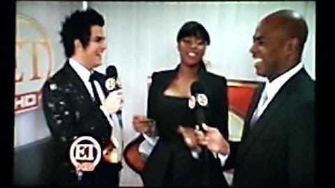 Adam Lambert On The Red Carpet At The Grammys 2/1/10 (Part 2 of 4)