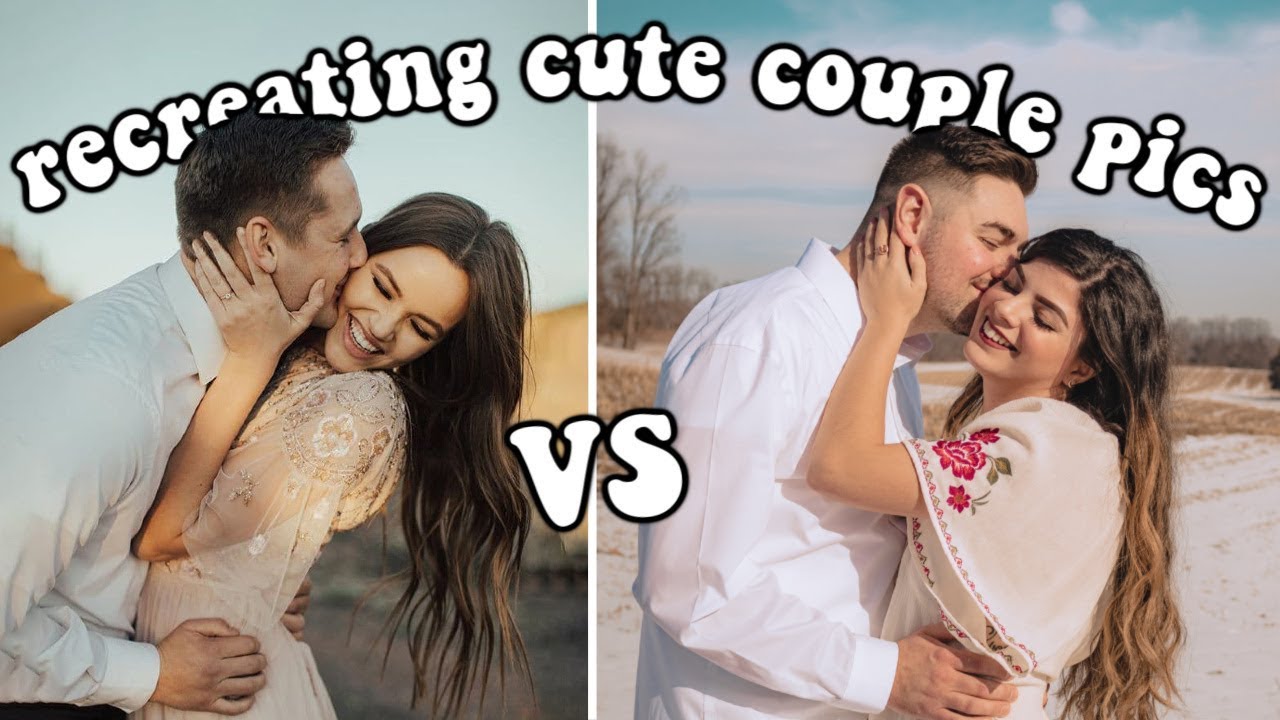 Recreating CUTE Instagram couple photos using ONLY a tripod 😱