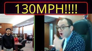 130 MPH With A Gun, But A Twist  Judge David Fleischer