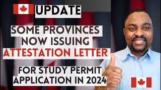 Update On Provincial Attestation Letter For Canada Study Permit Application in 2024