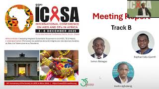 ICASA 2025: Rapporteur Report