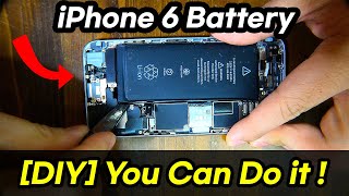 [4K] iPhone 6 Battery Replacement DIY Guide (Level: Easiest)