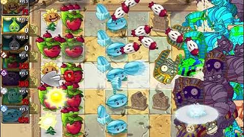 Plants vs Zombies 2: Pyramid of Doom Level 300 #2