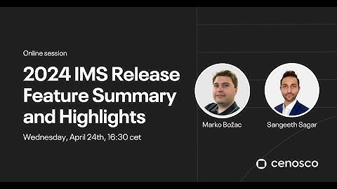 IMS Release R1 2024