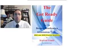 The Get Ready Guide for The Bergen Academies Admission Test
