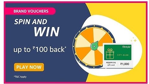 Amazon Brand Voucher Spin And Win Quiz Answers Today 22 July 2021