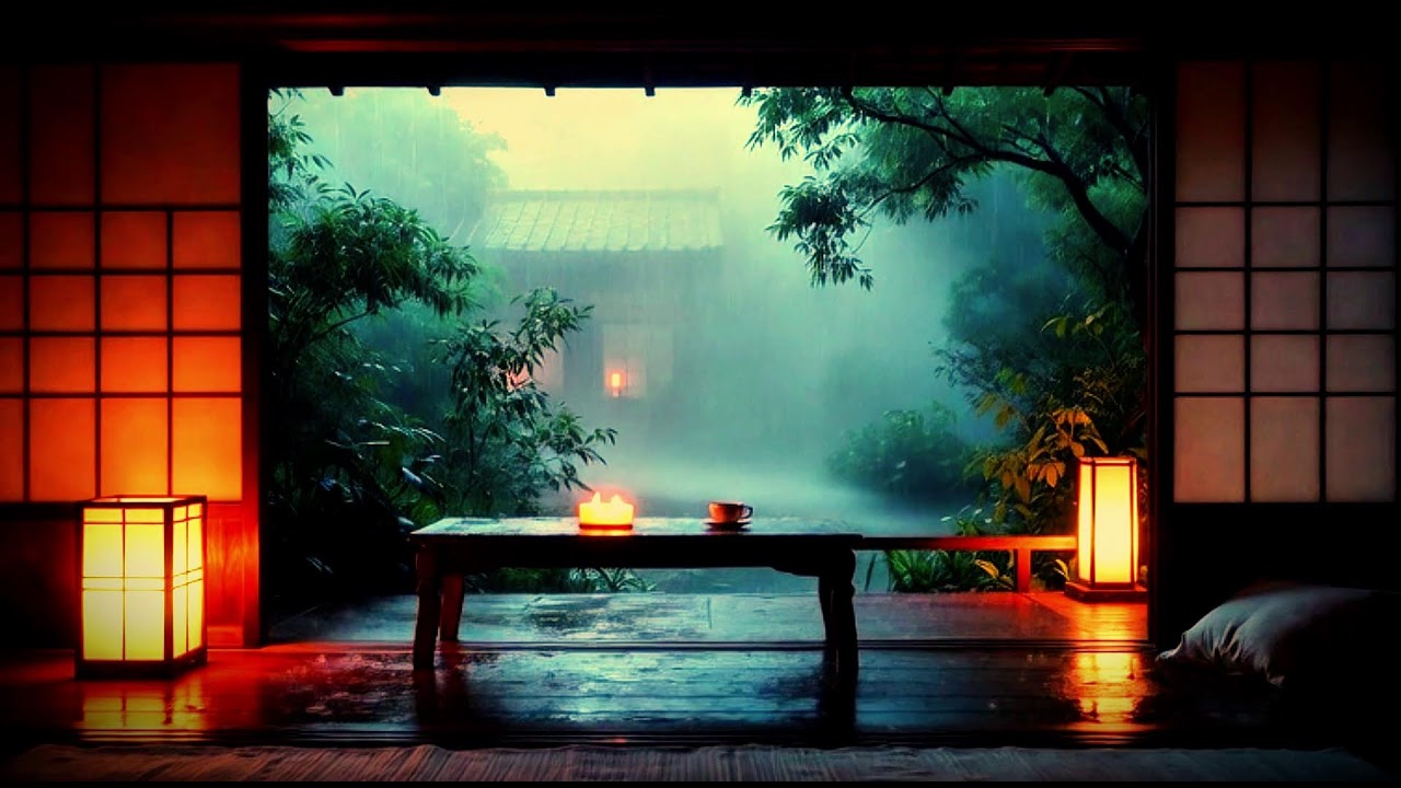 LIVE NOW 🏮  Traditional Japanese Room Ambience  🌿 |  Stress Relief 🌙 |  Healing Relaxation Sounds |
