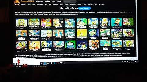 Spongebob flash games