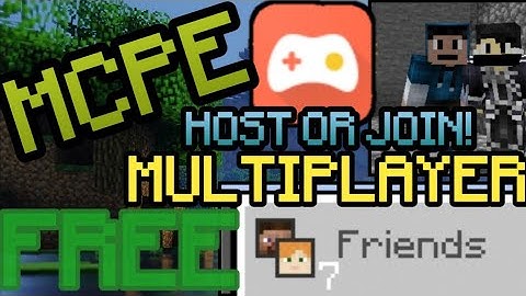 How To Host Your World In MCPE And Join To Another World/ How To Play Multiplayer In MineCraft PE