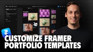 Hoe je elke Framer-sjabloon kunt bewerken en je droomportfolio kunt samenstellen