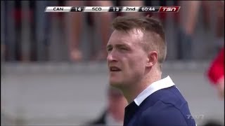Stuart Hogg Big 50 Metre Penalty Vs Canada 2014