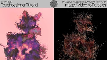 IMAGE / VIDEO TO PARTICLES - TOUCHDESIGNER TUTORIAL