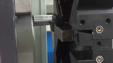 CK6150 cnc lathe machine working---1