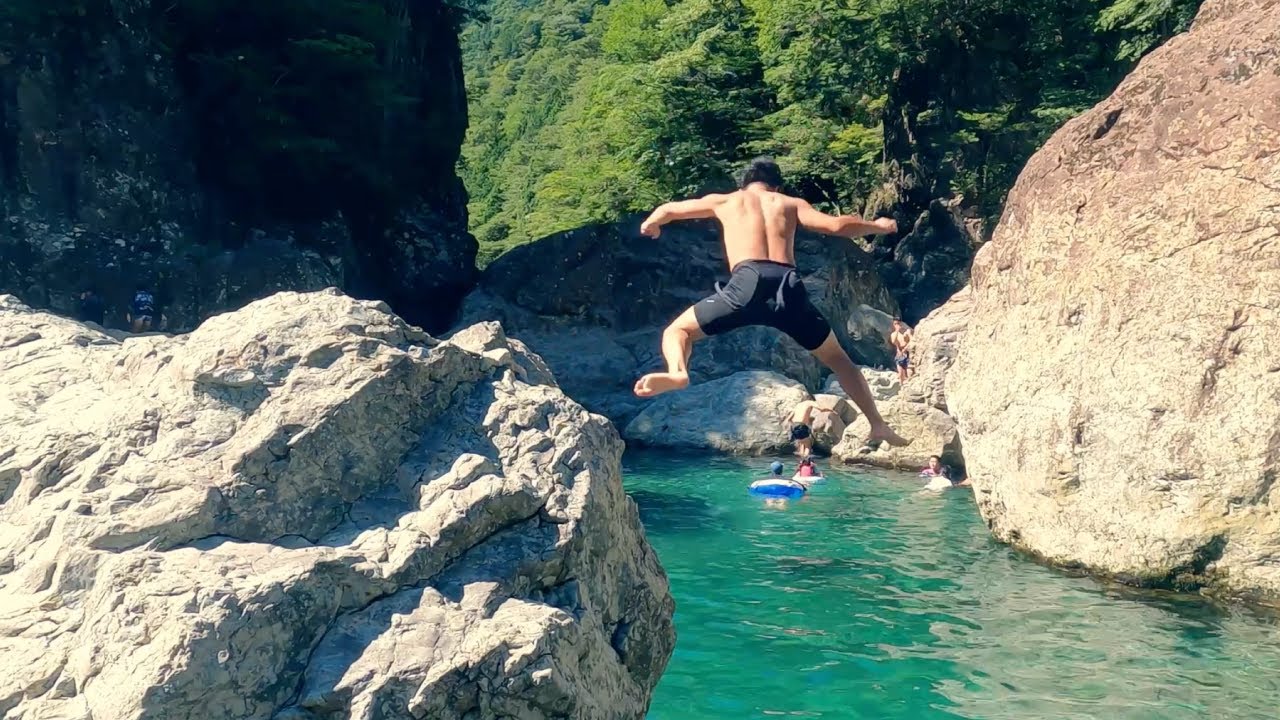 天川村でドボン！！ライド。