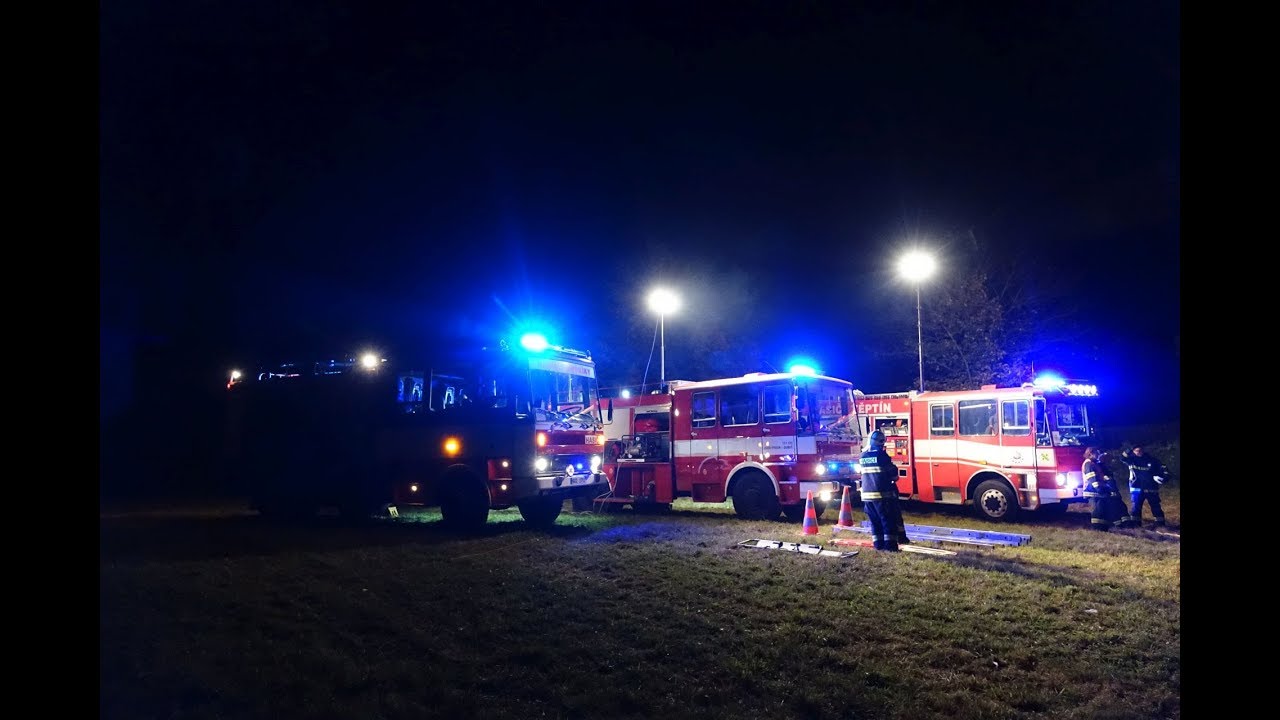 HASIČSKO -  ZÁCHRANÁŘSKÉ CVIČENÍ PŘESTAVLKY 2017 -  NOC - AUTOBUS - DUBEČ, DUŠNÍKY, TĚPTÍN, DIVIŠOV