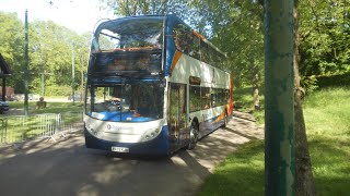 Tuneful Beast! Stagecoach Manchester ( Stockport ) MAN DO836 ADL Enviro 400 19635 MX59KJN Route 11