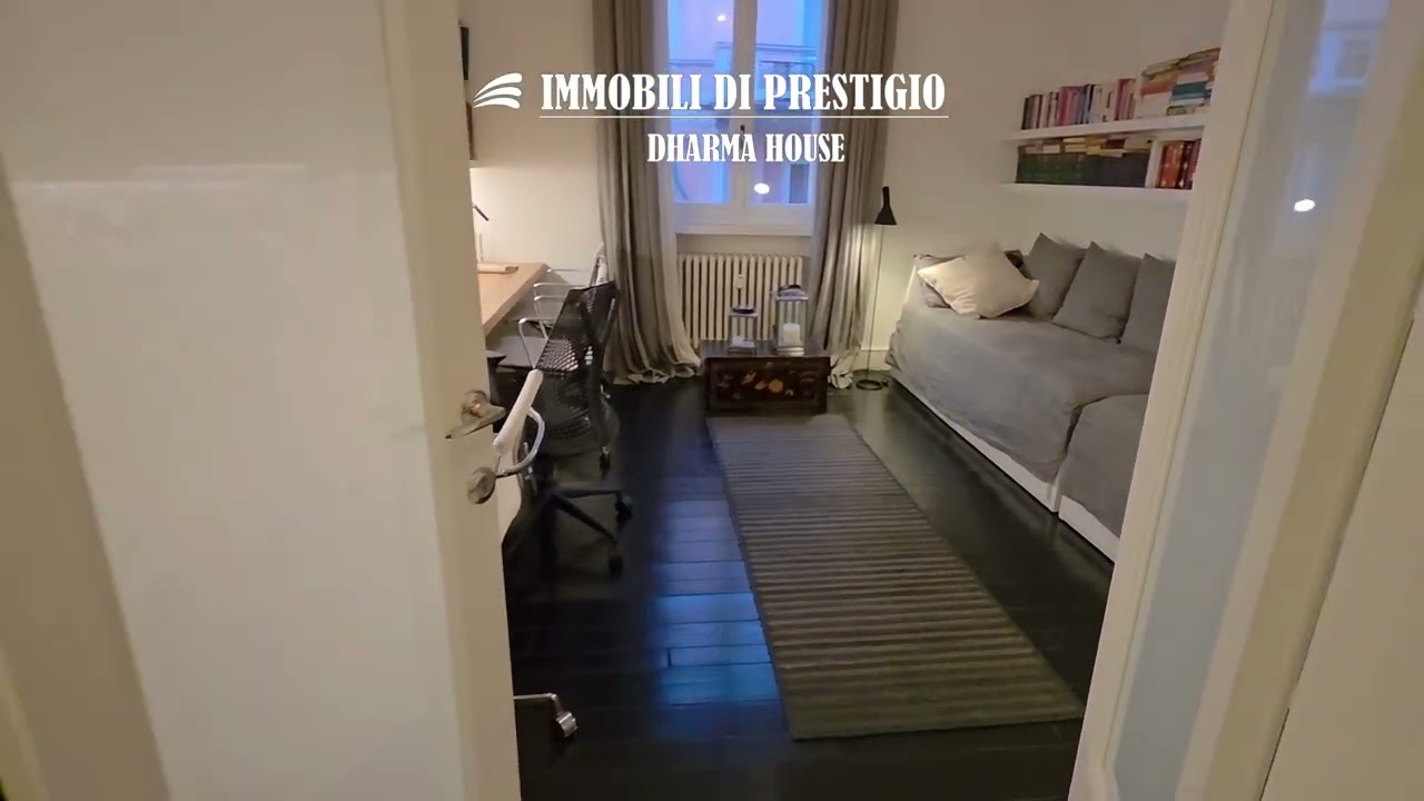 MILANO SARPI, VENDITA ELEGANTE TRILOCALE RISTRUTTURATO