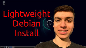 Lightweight Debian Install