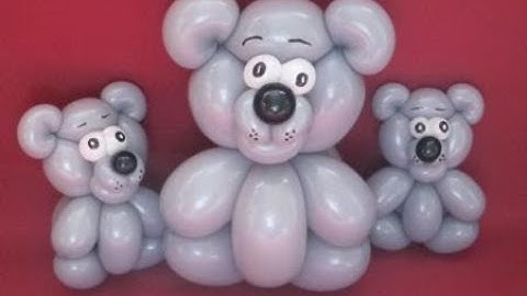 Teddy Bear Balloon Tutorial - Video 40 - BalloonTube with Graham Lee