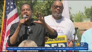 Larry Elder's third Bakersfield stop features industry, mentions of Trump