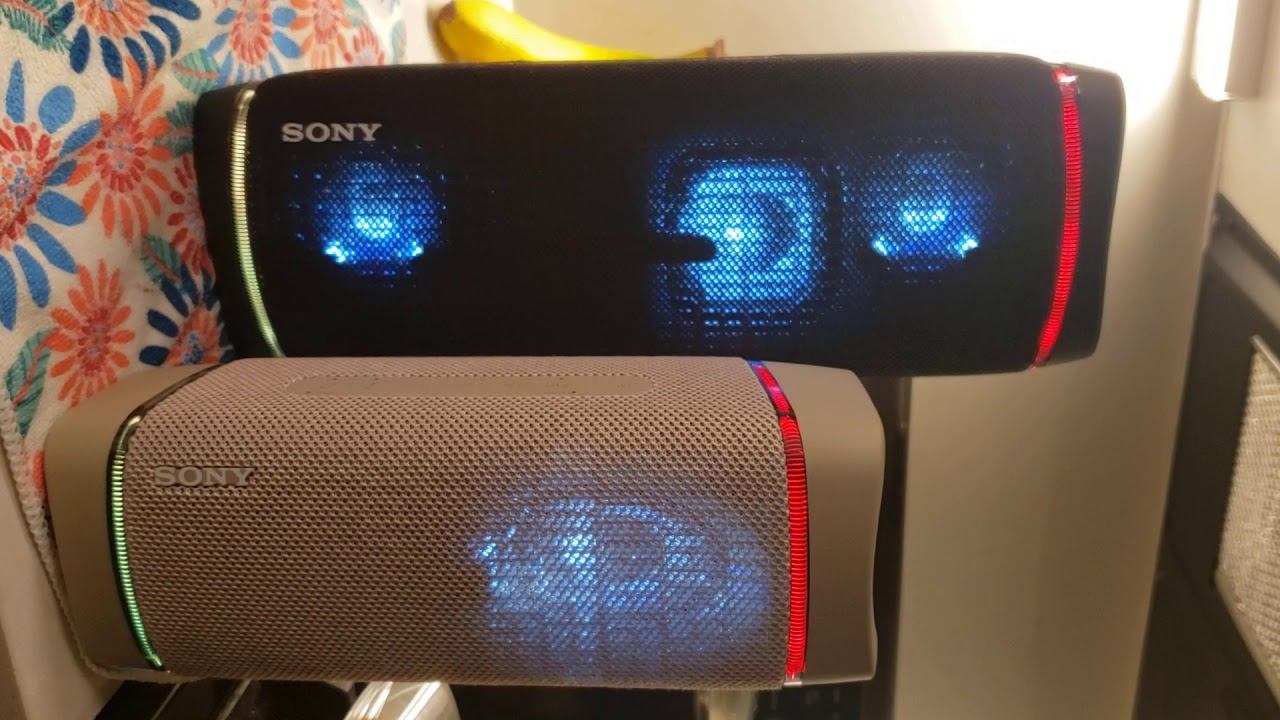 Sony XB33 & XB43 party mode HydroFlask 40oz