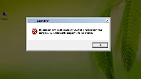 How to Fix MSVCR110.dll Missing Error.