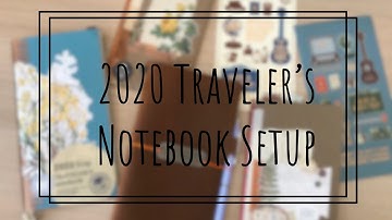 2020 Traveler’s Notebook Setup