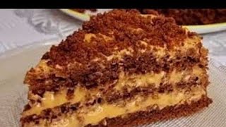 Торт 3 стакана без мискера и кипятком очень простой и вкусный домашний шоколадный торт