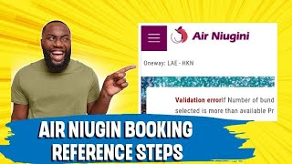 Online Ticket Booking 4 Air Niugini