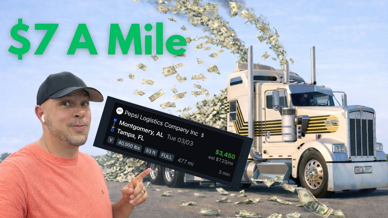 Loads for $4 - $7 a Mile into FLORIDA !! Are BROKERS bluffing or Is This Real ?? ANIMAL whisperer 😂