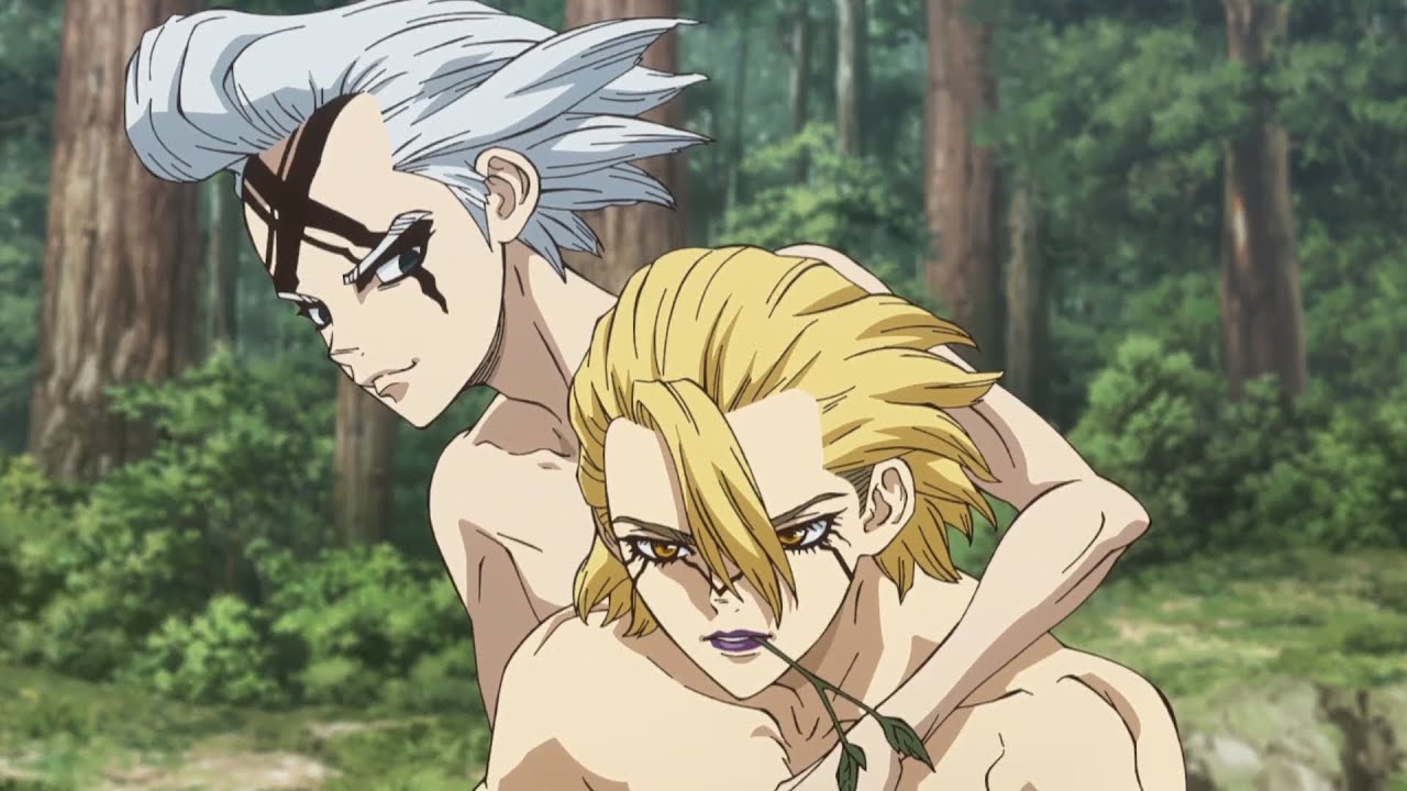 Xeno & Stanley Friendship!: Dr. Stone Season 4 - YouTube