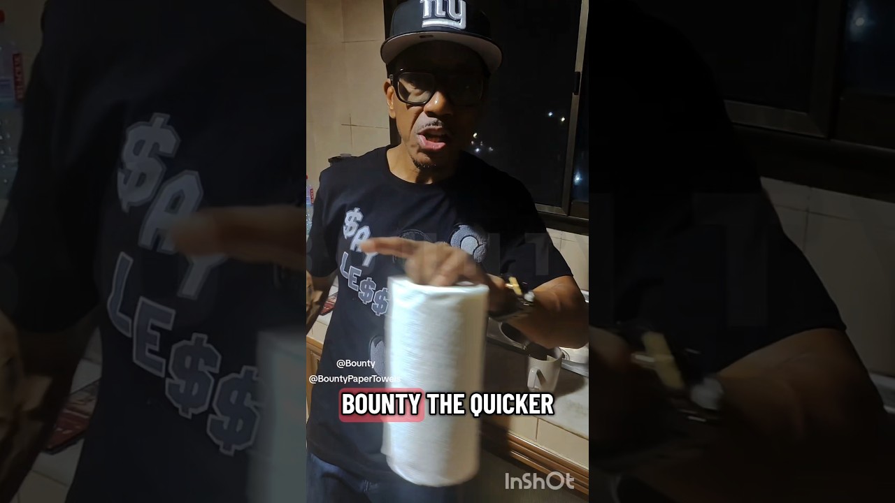 Вот рекламная песенка для бумажных полотенец Bounty 🧻🫗 