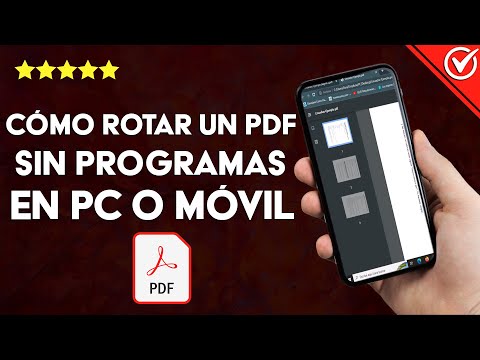 Cómo rotar un PDF sin instalar ningún programa en tu PC o móvil - Hazlo en línea