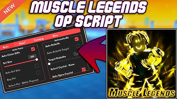 [NEW] 💪Muscle Legends OP Script (2025) PASTEBIN - Auto Train | Fast Train | Auto Farm | Auto Gems