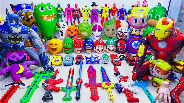 Marvel's Spider-Man series Unboxing, Spider-Man action dolls, glowing Spider-Man electric toy gun